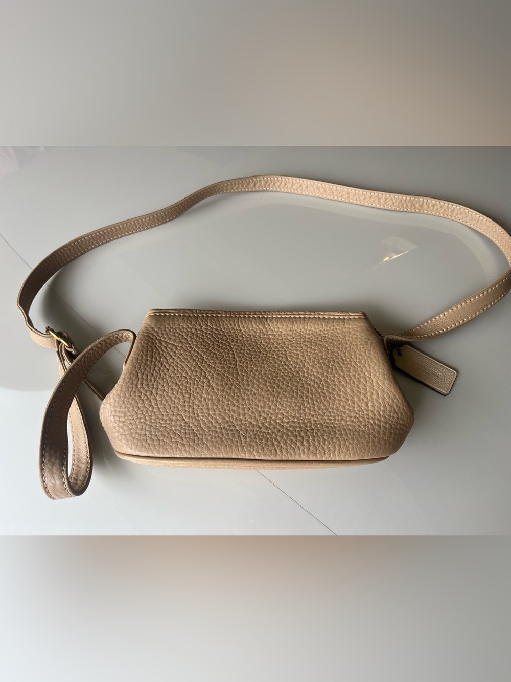 Vintage Coach Pebbled Leather Purse
